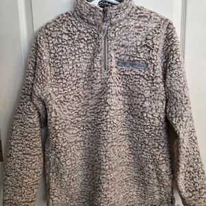 Nine Line Women's Cozy Brown Sherpa Pullover